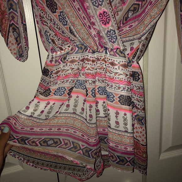 Colorful patterned romper - Picture 2 of 2